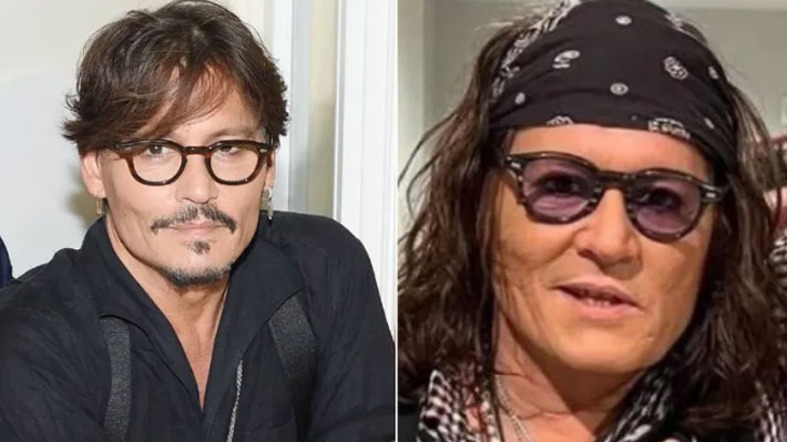 Johnny Depp reaparece con drástico cambio de look y seguidores lo  compararon con Ozzy Osbourne | Emol.com