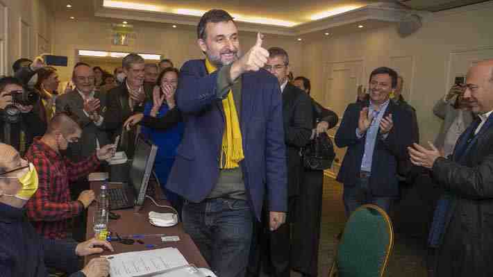 Amarillos por Chile es declarado como "partido en formación" por Servel con Cristián Warnken como presidente