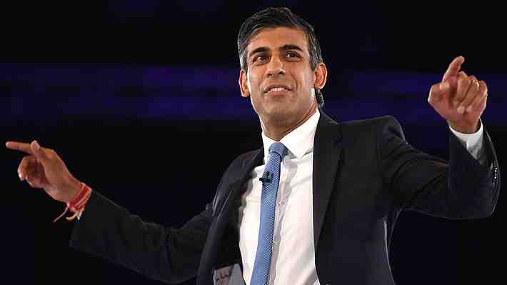 Definiciones en Reino Unido: Rishi Sunak se convierte en primer ministro tras ser el único en juntar las firmas necesarias