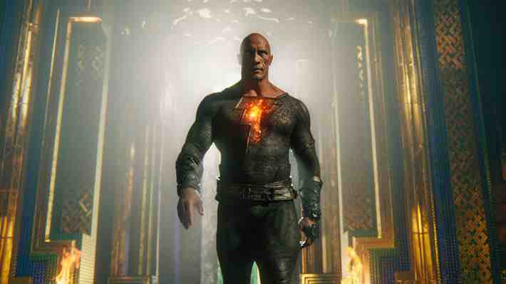 "Black Adam" lideró la taquilla en su fin de semana de estreno en los cines de Norteamérica
