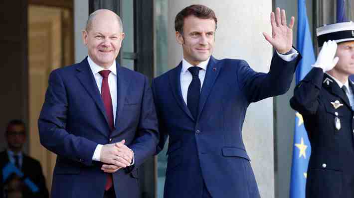 Se mantienen las diferencias: Reunión entre Macron y Scholz culmina sin mayores avances