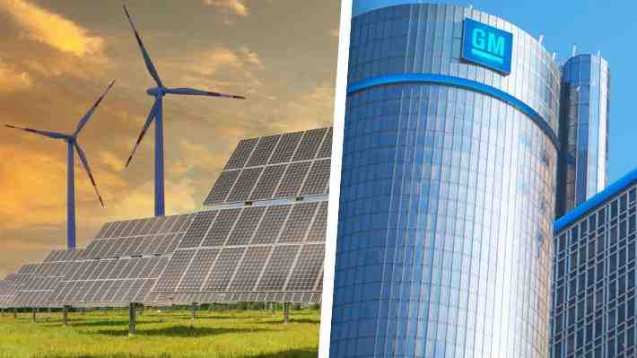 General Motor anunció que para 2025 solo operará con energías renovables en EE.UU.