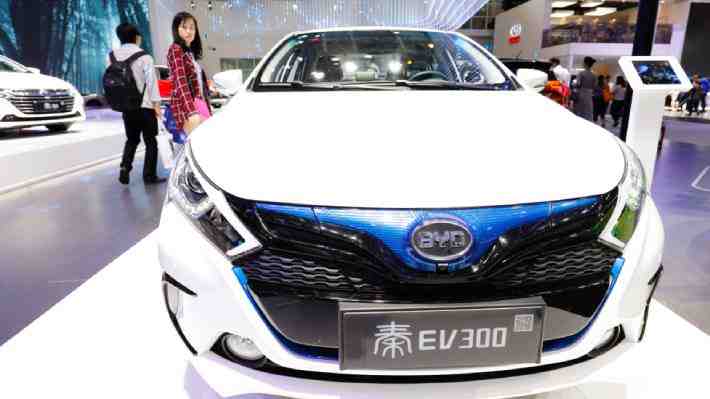 Ventas del gigante chino BYD se disparan en el tercer trimestre del año