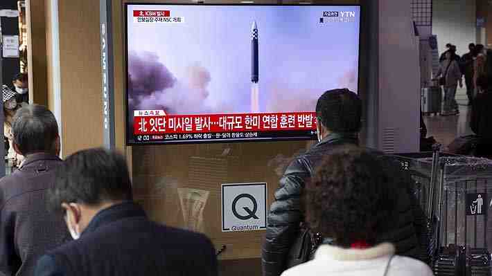 Seúl afirma que Pyongyang disparó tres nuevos misiles, entre ellos uno intercontinental que falló