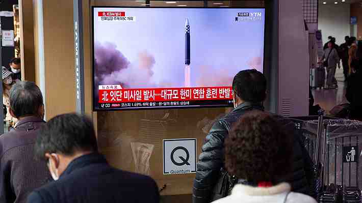 Más tensión en Asia: Reportan nuevos lanzamientos de misiles balísticos por parte de Corea del Norte