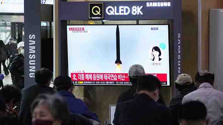 Seúl denuncia el lanzamiento de un nuevo misil balístico por parte de Corea del Norte
