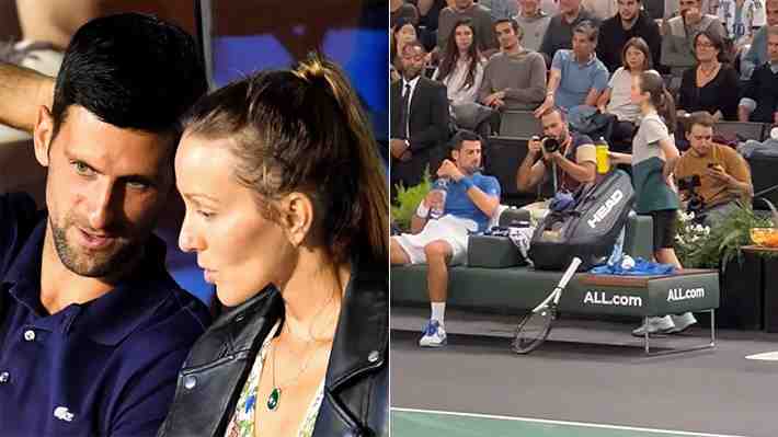 "Es absurdo": Esposa de Djokovic explota tras la tremenda polémica por bebida misteriosa que tomó el tenista en el Masters de París