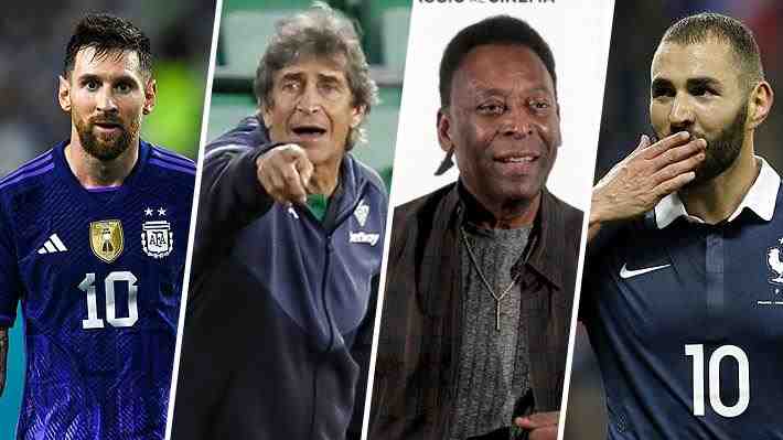 Messi, Pelé, Pellegrini, Benzema... Estrellas y leyendas del fútbol hacen sus apuestas para el Mundial de Qatar