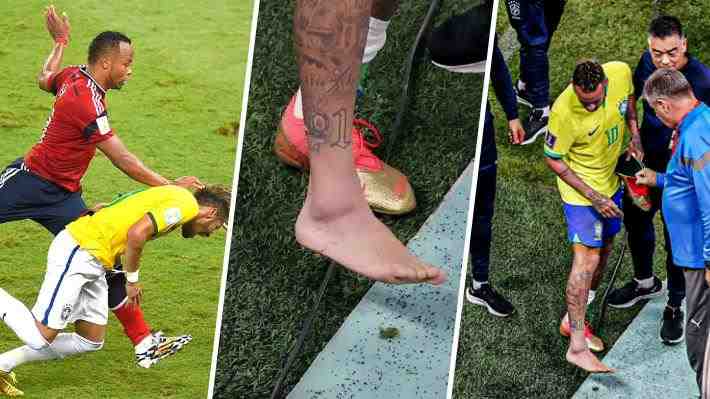 Volvería recién en octavos de final... La "maldición" de Neymar en los Mundiales