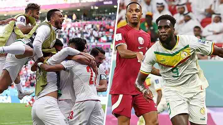 Mira los goles del empate de Ecuador y los tantos de los triunfos de Irán y Senegal