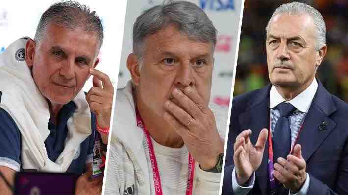 Uno anunció su adiós en plena conferencia y otros no saben si seguirán: Cómo han golpeado a distintos DT's la eliminación en el Mundial