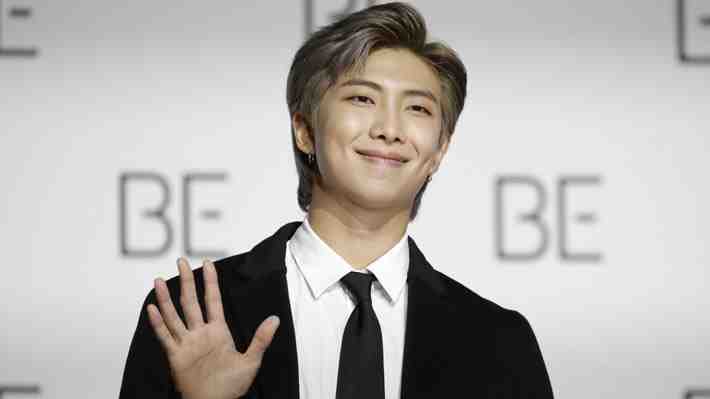 RM, líder de la banda surcoreana BTS lanza su primer álbum en solitario tras pausa de la agrupación