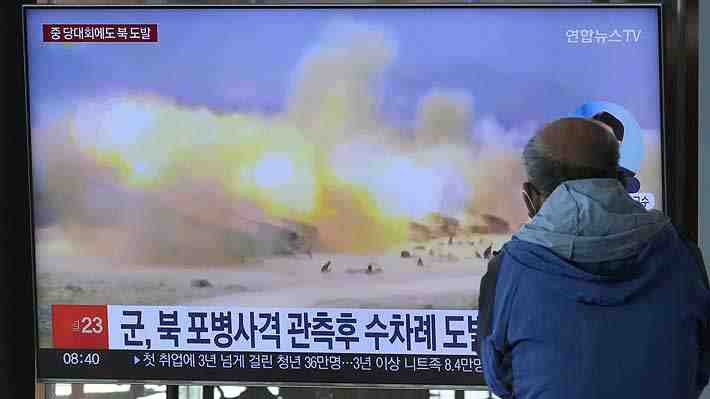 Corea del Norte dispara rondas de artillería en aguas próximas a fronteras marítimas con Corea del Sur