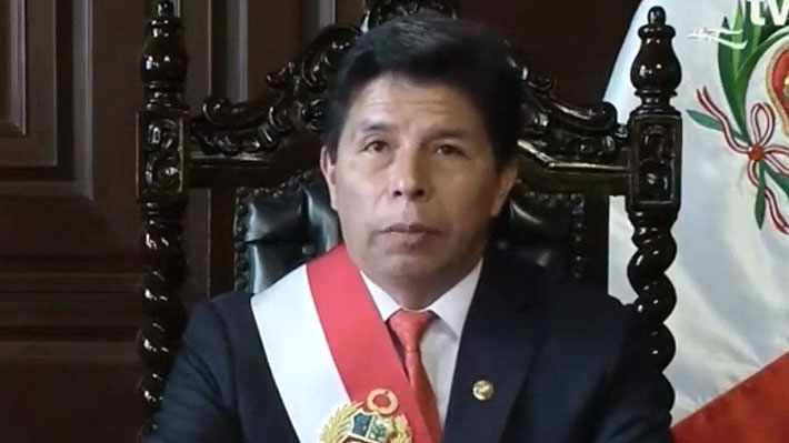 Congreso De Perú Aprueba Proyecto Que Levanta El Fuero Especial A Pedro Castillo