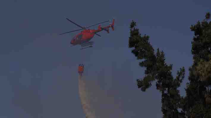 Onemi reporta que 12 incendios forestales se encuentran en combate: Caso de Melipilla es el más grave