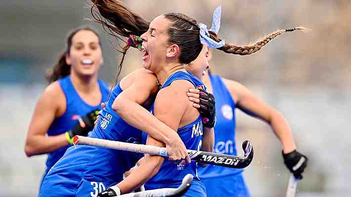 Las "Diablas" cerraron un histórico 2022 con una goleada en la Copa de las Naciones de hockey césped: Mira uno de los espectaculares tantos