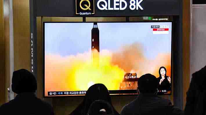 Corea del Norte dispara un misil balístico no identificado en el mar de Japón
