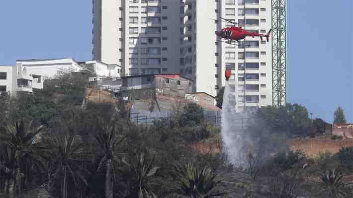 "No estamos para amparar delitos": Sector inmobiliario responde a acusaciones por supuesta intencionalidad del incendio en Viña