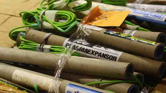 Desarticulan banda de comercio de fuegos artificiales en Meiggs: Hay 11 detenidos y más de 7 toneladas incautadas