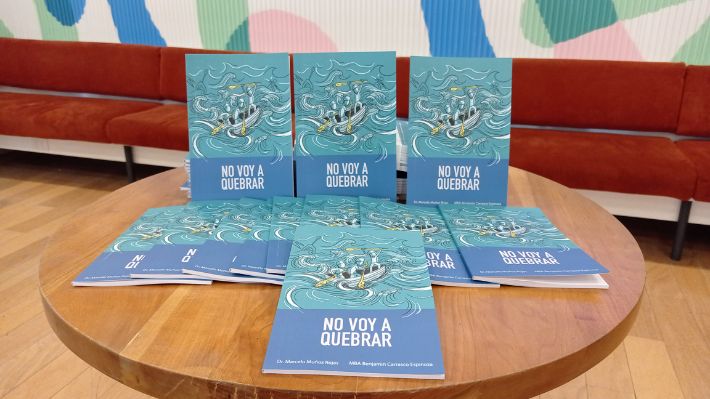 "No Voy a Quebrar": Lanzan libro para ayudar a las personas en el fortalecimiento de sus empresas