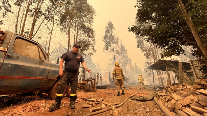 Brigadistas, maquinarias y recursos económicos: El apoyo internacional para combatir los incendios forestales en el país