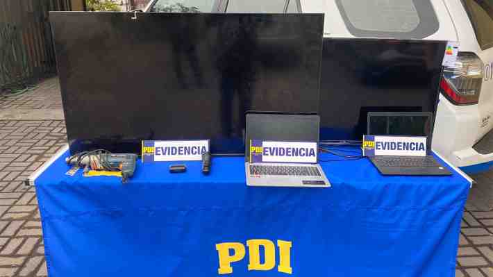 PDI recupera especies robadas desde un campamento de brigadistas forestales en medio de emergencia en el Biobío