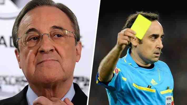 Escándalo en España: Ex árbitro entra en guerra con el Real Madrid y hace grave acusación contra el presidente Florentino Pérez
