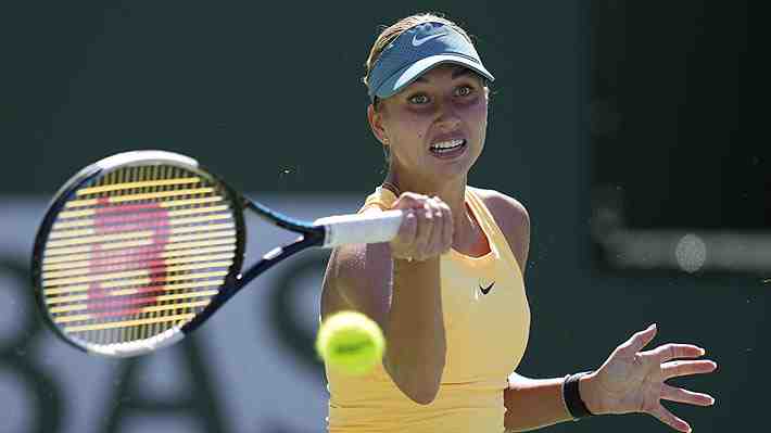 "No es aceptable": La imagen de tenista rusa que levanta polémica en Indian Wells