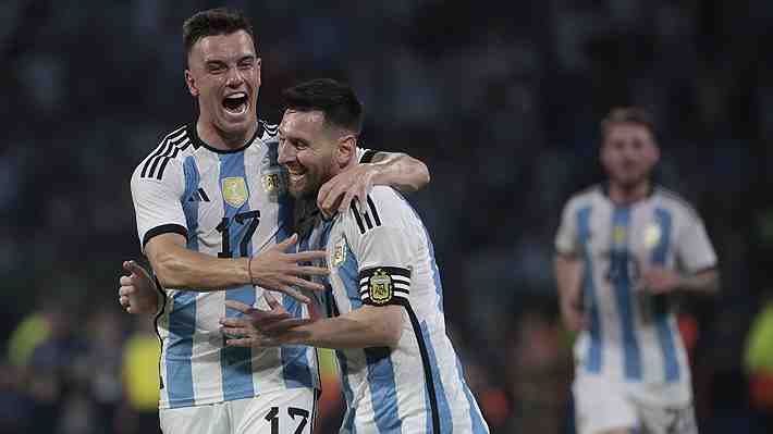 Argentina sigue de fiesta: Goleó 7-0 y Messi metió un triplete... Revisa todos los tantos