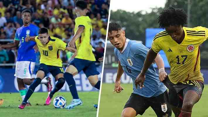 A Brasil se lo empataron en la agonía: Cómo quedó la tabla del grupo de Chile en el Sudamericano Sub 17