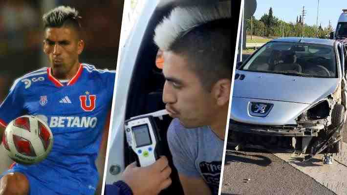 Chocó un auto con un bebé a bordo: Revelan el parte policial accidente de Leandro Fernández y qué dijo la U