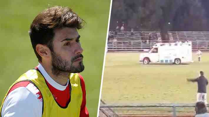 Lo tuvieron que sacar en ambulancia: Paulo Garcés sufre grave lesión y protagoniza dramático momento... Mira cómo fue