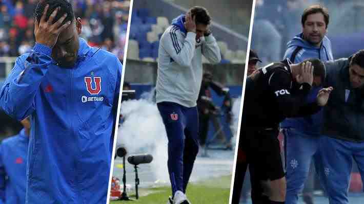 Bochorno: El clásico entre la U y la UC tuvo que ser suspendido y la crisis del fútbol chileno sigue creciendo