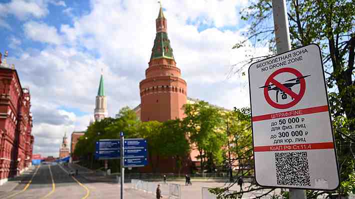 Rusia acusa a Ucrania de atacar con drones el Kremlin e intentar matar al Presidente Putin