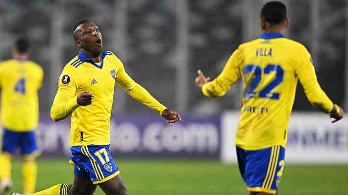 Revisa los goles con que Boca le ganó a Colo Colo