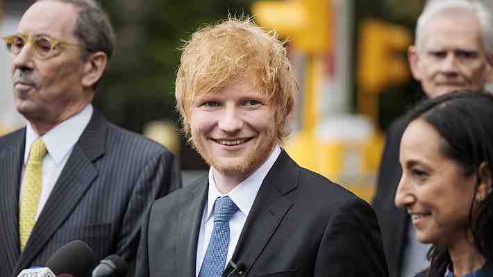 Justicia absuelve a Ed Sheeran por denuncia de plagio en su canción "Thinking Out Loud"