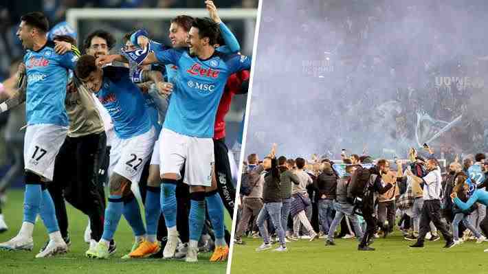 Napoli vuelve a ser campeón luego de 33 años... Mira los impresionantes festejos