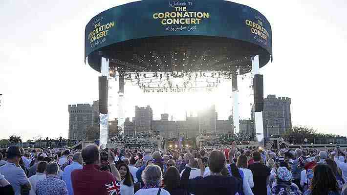 Comienza el megaconcierto en Windsor para celebrar la coronación de Carlos III: Asisten unas 20 mil personas