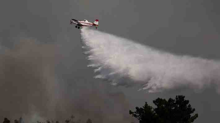 Incendio en Zapallar y Papudo sigue en combate y Senapred corrige la afectación de hectáreas