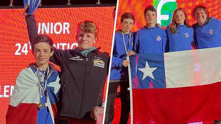 Joven chileno Juan José Carvallo logró un notable subcampeonato junior en torneo mundial de parapente en Albania