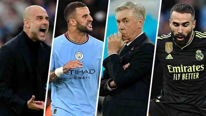 Guardiola tiene particular diálogo con leyenda del United tras eliminar al Madrid y saca su lado culé, mientras figura merengue deja dura frase