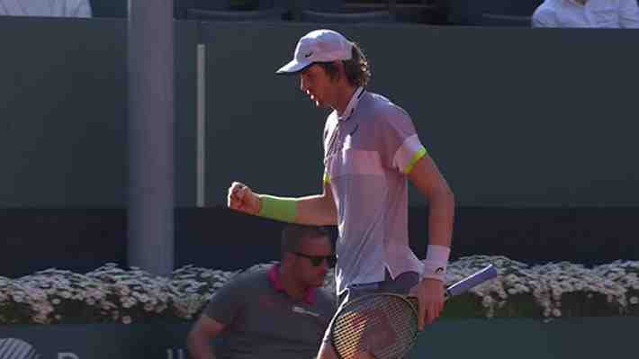 Mira el brillante match point de Jarry ante Zverev y a qué hora será la final este sábado en Ginebra