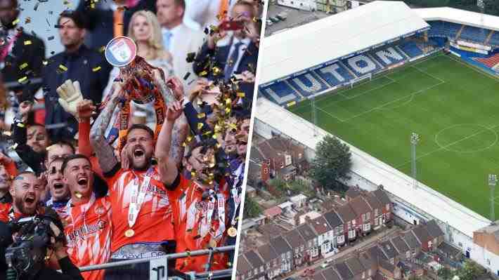 A su estadio se ingresa por entremedio de las casas del barrio: La historia del Luton Town, el flamante ascendido a la Premier
