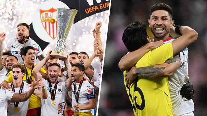 El mismo pateador que le dio el título Mundial a Argentina... Mira el penal que consagró al Sevilla otra vez campeón de la Europa League