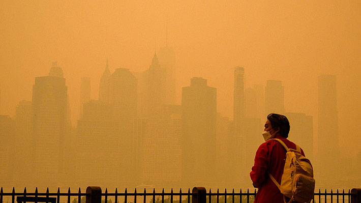 Incendios de Canadá complican a Nueva York: La ciudad con la peor calidad del aire en el mundo