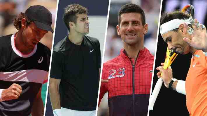 Ranking ATP: Jarry alcanza nueva mejor posición, Garin sigue desplomándose; Djokovic retoma el N°1 y Nadal cae más de 100 lugares
