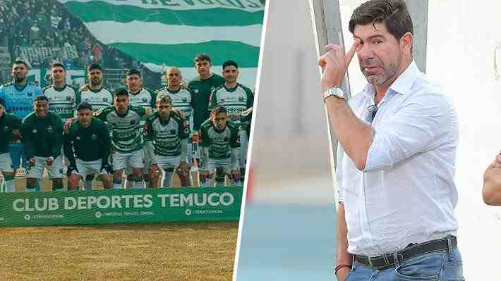 Comidas frías, sueldos impagos... Plantel de Deportes Temuco hace graves denuncias contra Marcelo Salas y la directiva del club
