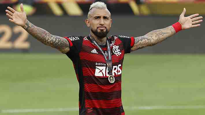Arturo Vidal deja el Flamengo, pero seguirá en el fútbol brasileño