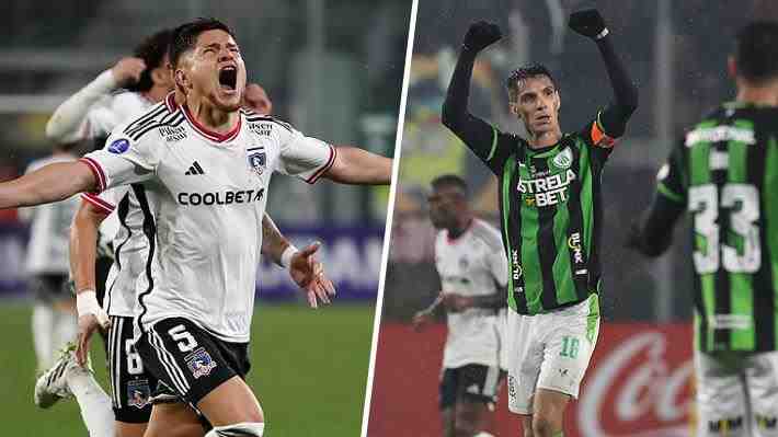 Colo Colo le ganó al América Mineiro por la Sudamericana, pero sufrió un gol en el último minuto que puede ser clave... Revisa los tantos