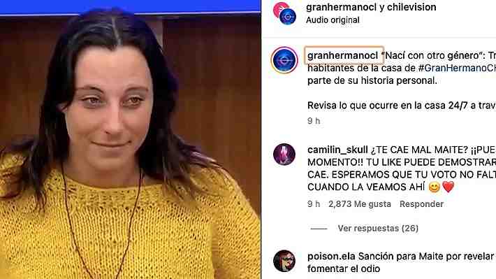 Participante de reality Gran Hermano revela que es una mujer trans: "Nací con otro género"